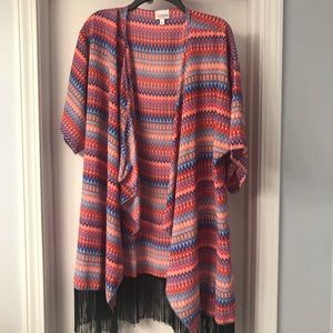 Bright Colored LuLaRoe with Fringe